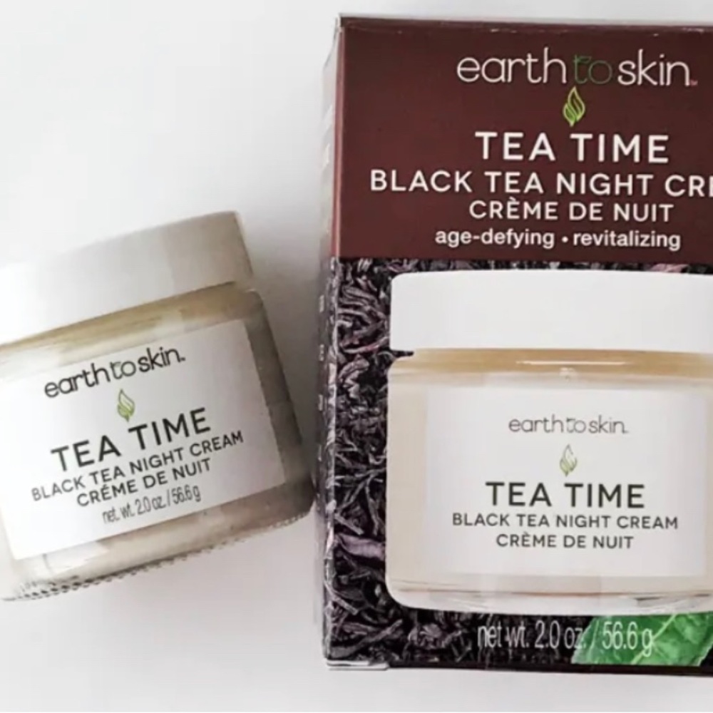 Earth to Skin black tea night cream